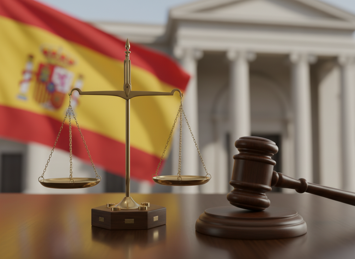 Maza judicial y balanza representando las Sentencias Tribunal Supremo Segunda Oportunidad